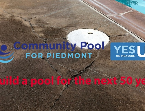 Piedmont Community Pool- PRFO in Support of Measure UU
