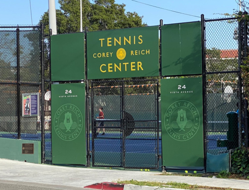 PRFO Completes Corey Reich Tennis Center Fundraising Project